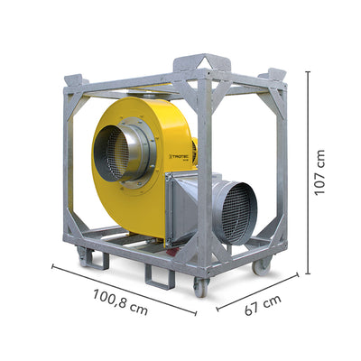 Sistema ventilazione Trotec Tfv 100 Dantherm Group