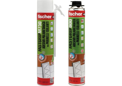 Adesivo poliuretanico FastGrip per pannelli isolanti e cartongesso
