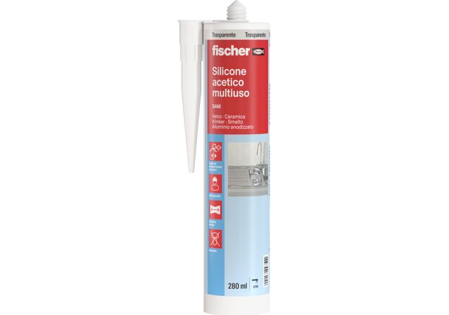 Silicone acetico multiuso SAM