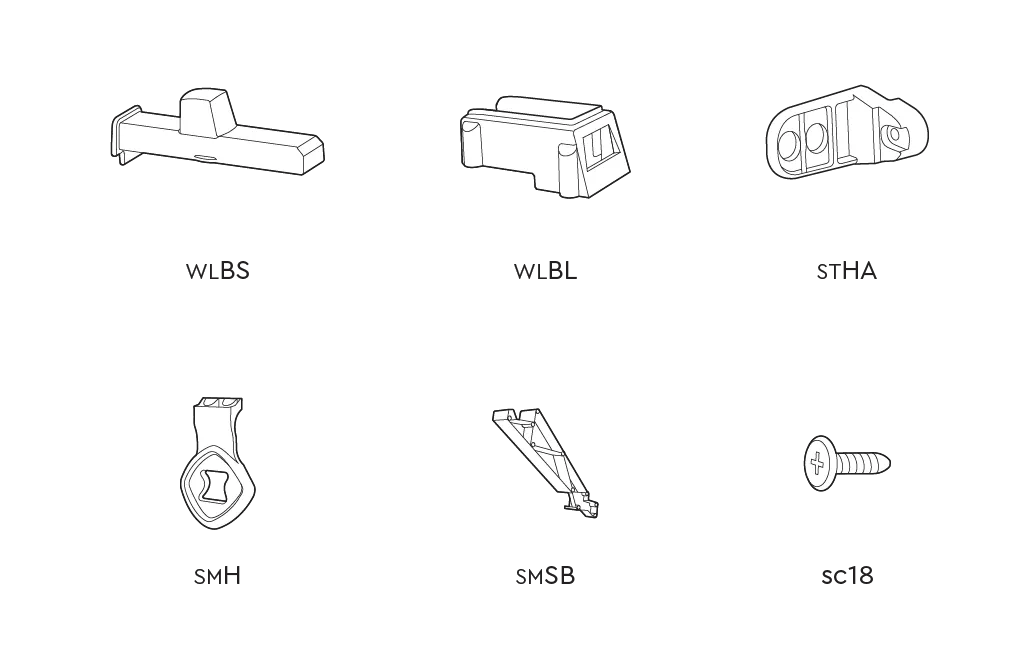 Store It Out Midi without pistons - Small Parts Set - Graphite Keter