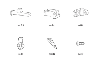 Store It Out Midi without pistons - Small Parts Set - Graphite Keter