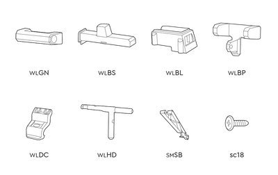 Store It Out Prime without pistons - Small Parts Set - Keter