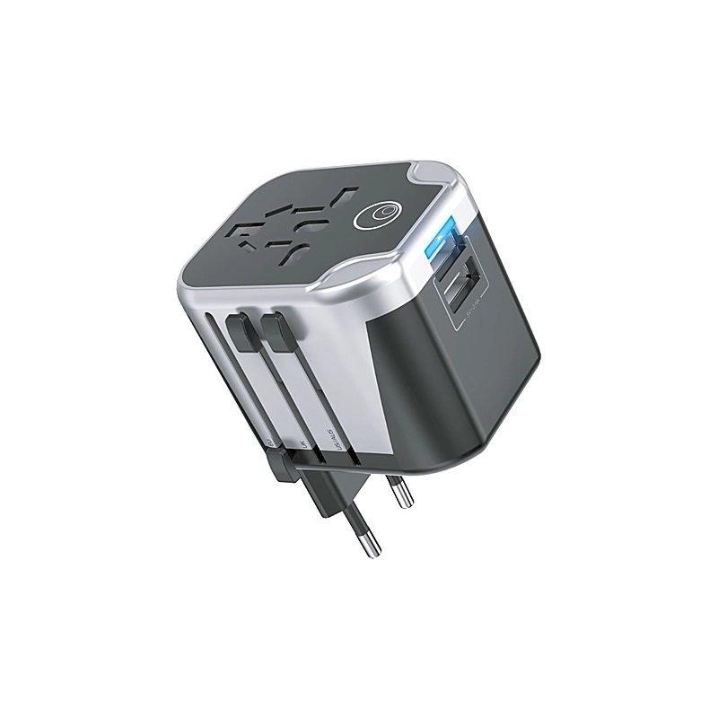ADATTATORE DA VIAGGIO CON USB