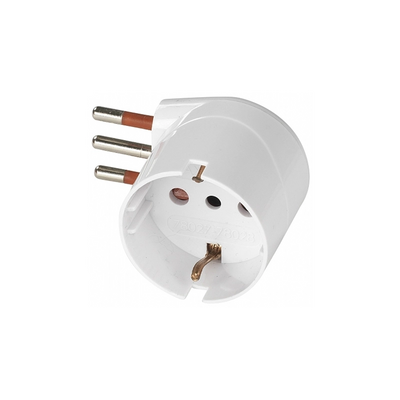 ADATTATORE SCHUKO 90 GRADI