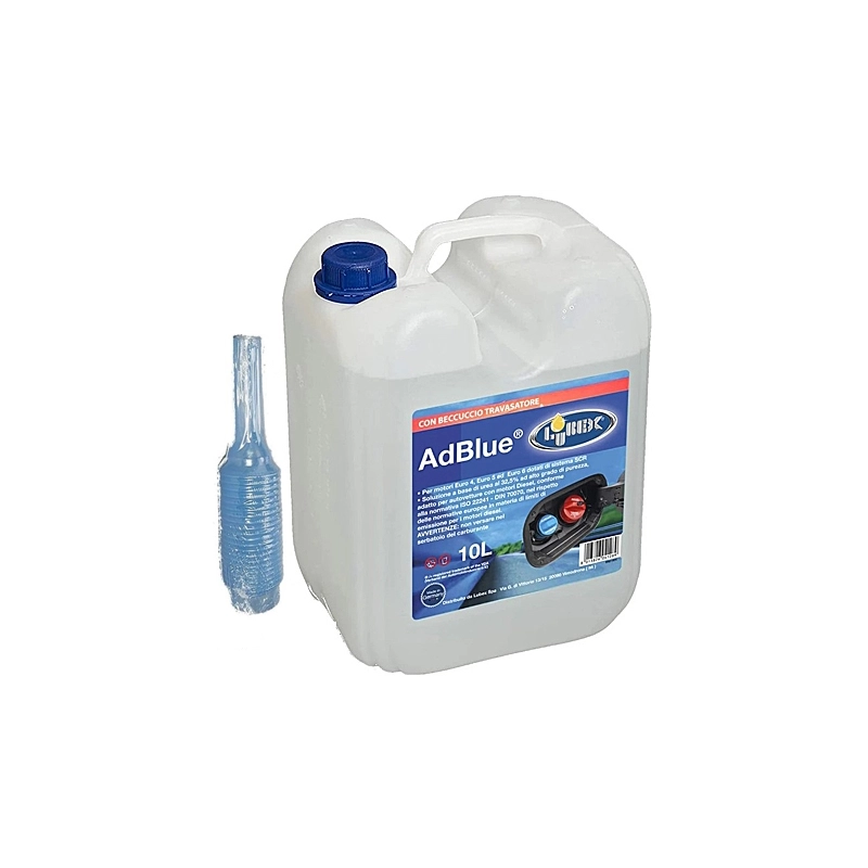Soluzione di urea AdBlue in tanica 10 l con beccuccio