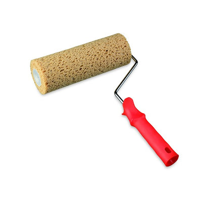 Pavan Aerated texture sponge paint roller with handle ø 80x250 mm