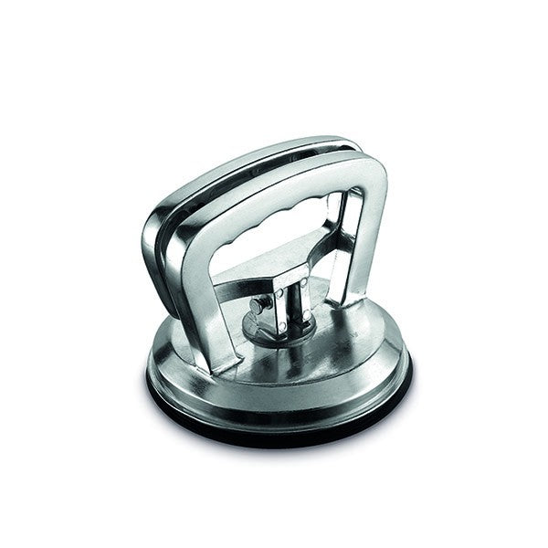 Aluminium suction pad, strong locking (50 kg), also for rough materials ø 120 mm — 3202 Pavan