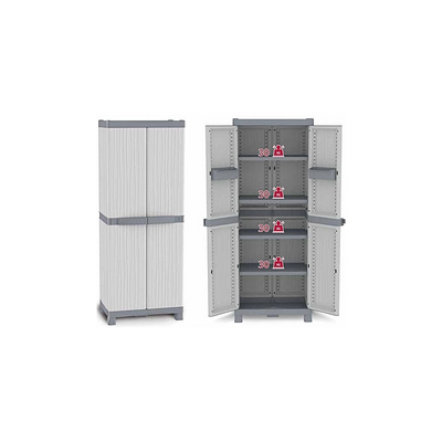 ARMADIO CON RIPIANI 'WAVE BASE' 2700