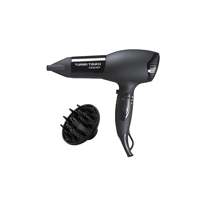 Asciugacapelli 2000 W a 2 velocità con concentratore e diffusore