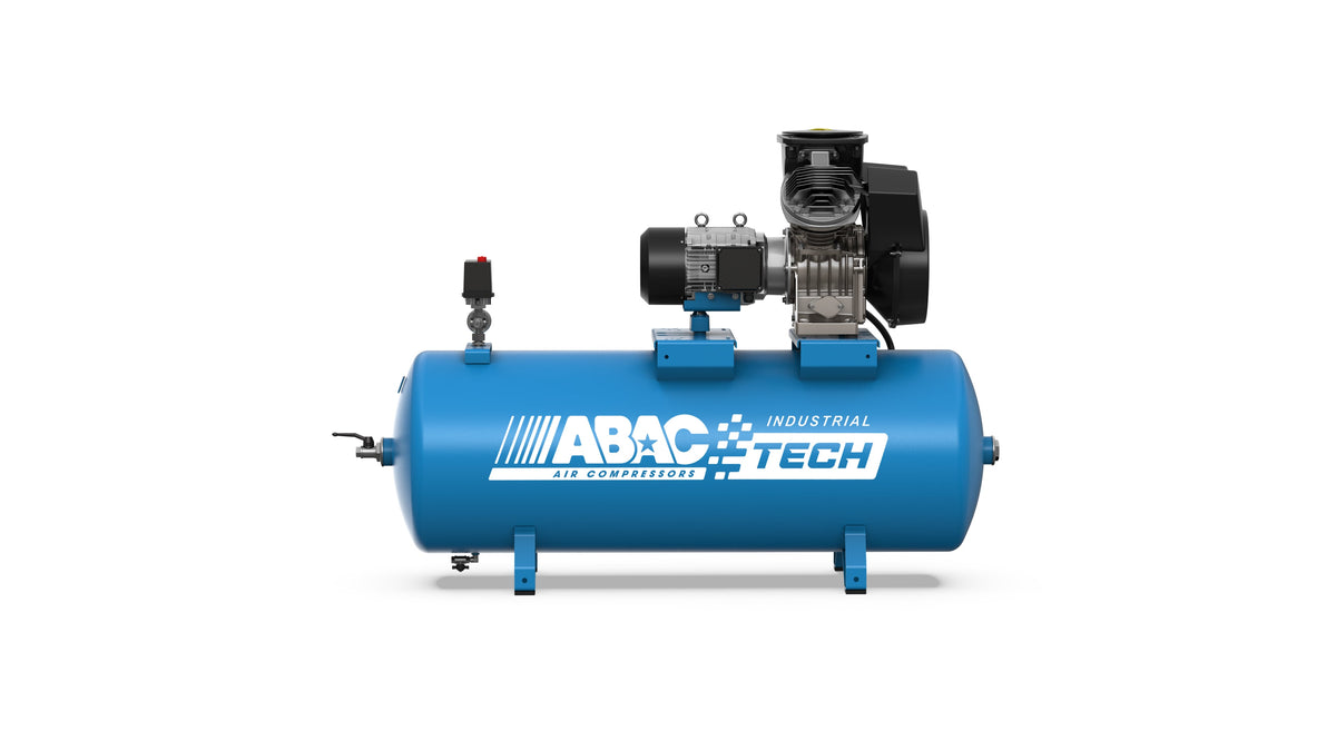 Industrial Tech oil free piston compressor (ATF) - 5HP-10bar -Receiver Mounted Abac