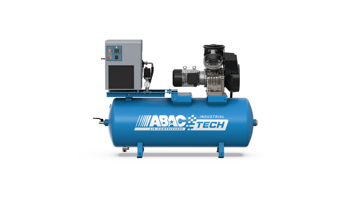 Industrial Tech oil free piston compressor (ATF) - 3HP-10bar -With Dryer Abac