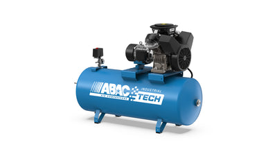 Industrial Tech oil lubricated piston compressor (ATH) - 5HP-20bar -Receiver Mounted Abac