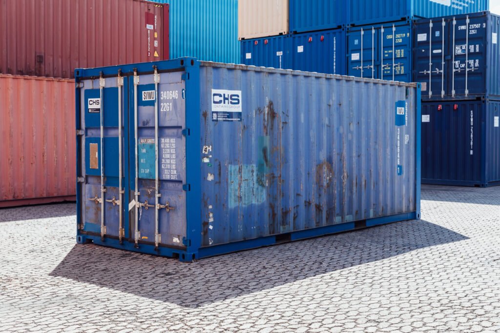Container di stoccaggio usato di 20 Piedi Garico Box