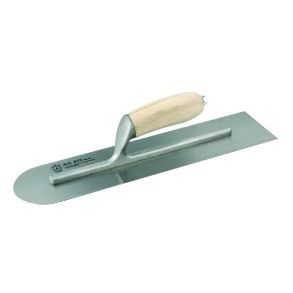 Pavan Belgium type finishing trowel welded round tip Thyme type