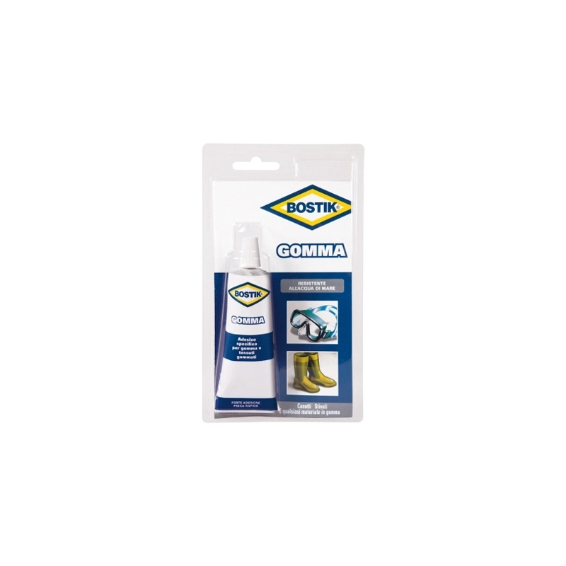 Bostik adesivo per gomma