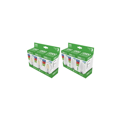BOX 3 PEZZI LAMPADINE GOCCIA FILAMENTO