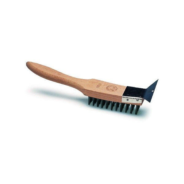 Brash with scraper high strength tempered steel wire — 1123 Pavan
