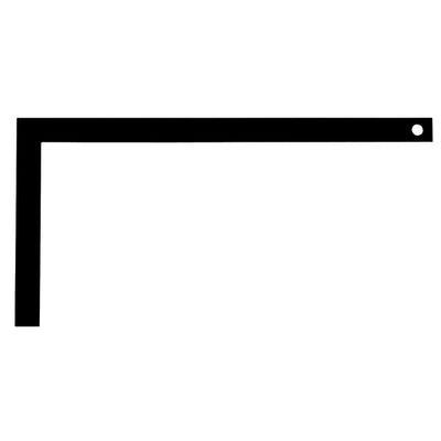 Pavan Bricklayer's high-resistance steel set square. Bricklayer's