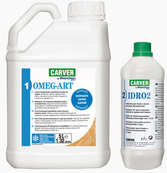 Pack Vernici bicomponente poliuretanica OMEG-ART+IDRO2 Carver