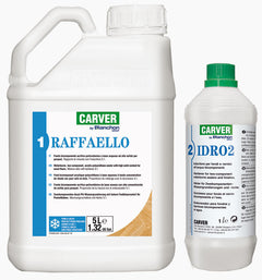 Pack Fondo bicomponente acrílico-poliuretano RAFFAELLO+IDRO2 5+1L