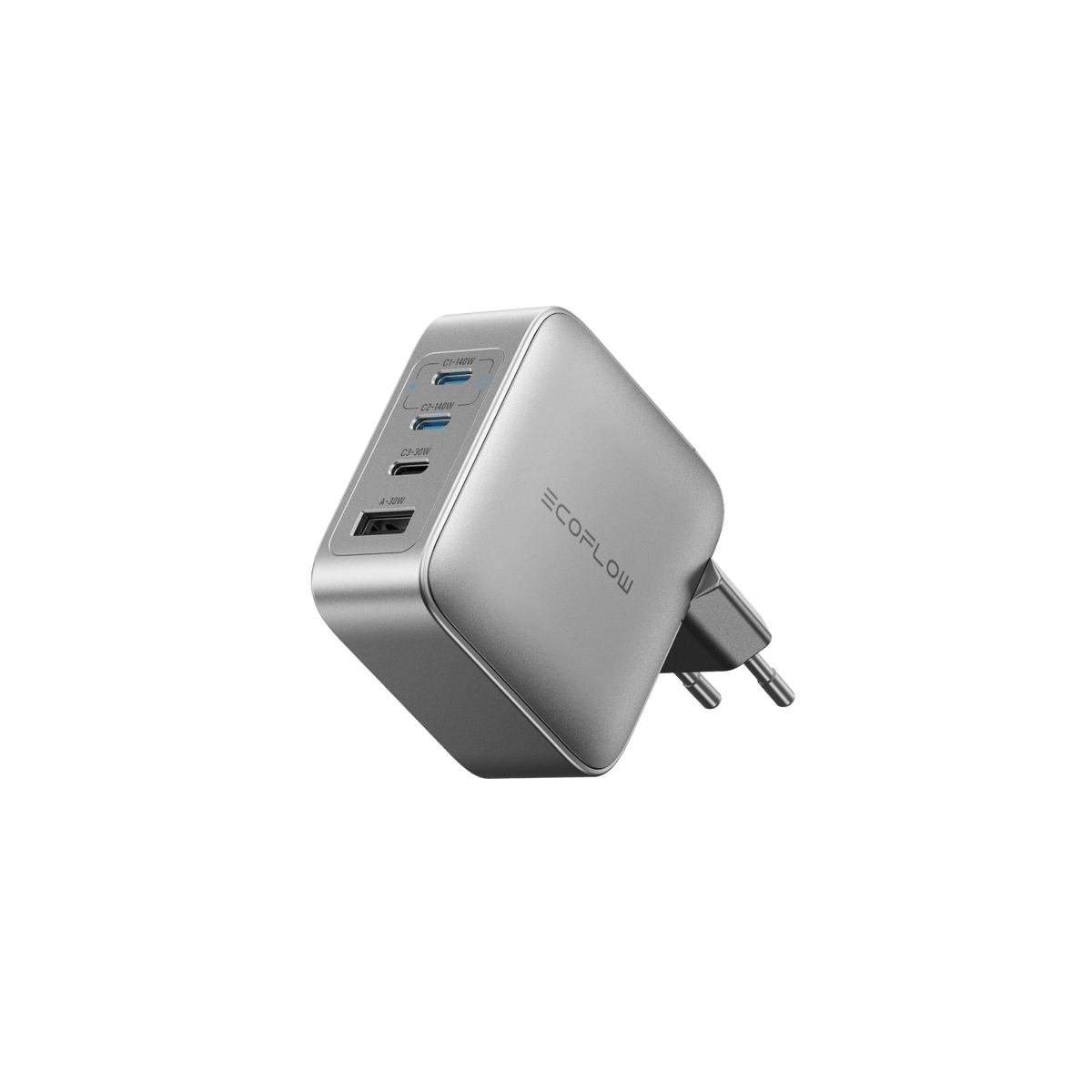 Caricabatterie da muro USB GaN 140 W 4 porte RAPID Pro EcoFlow