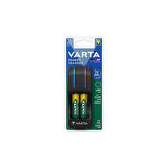 Cargador pocket + 4 pilas