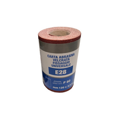 Carta abrasiva con velcro E28 rossa Imperial