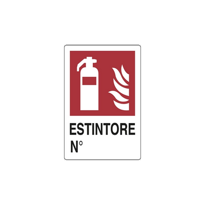 CARTELLO 'ESTINTORE'