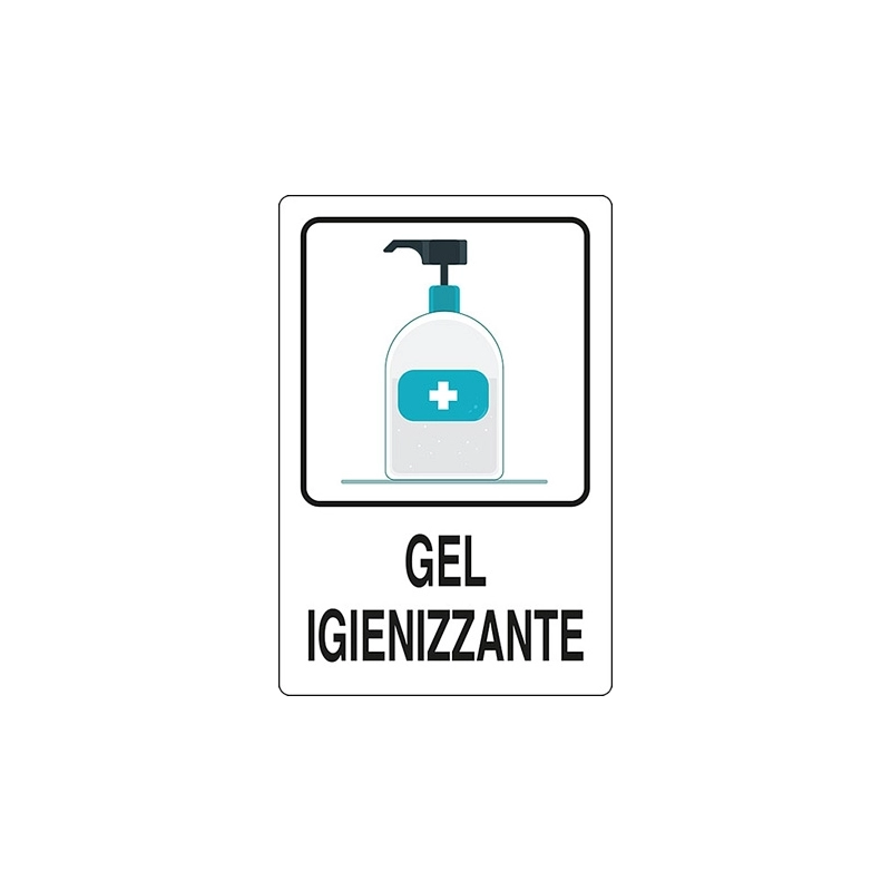 CARTELLO GEL IGIENIZZANTE