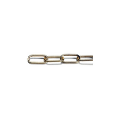 Genovese chain, brass-plated