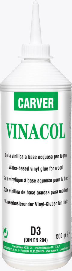 Colla acetovinilica senza solventi VINACOL 0,5kG Carver
