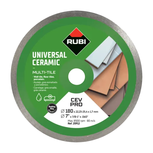 Rubi Diamante universale per ceramica banda continua (CEV)