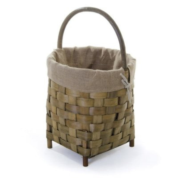 CESTA LEGNA C/MANIGLIONE Verdelook