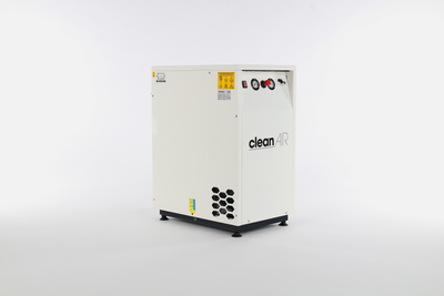 CleanAir CLR Oil-free piston compressor with integrated dryer - 1.5hp, 30lt air receiver, 8bar Abac