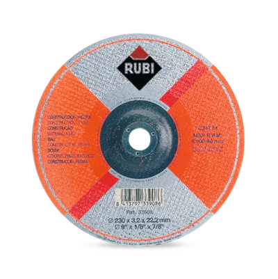 Rubi Disco abrasivo costruzione