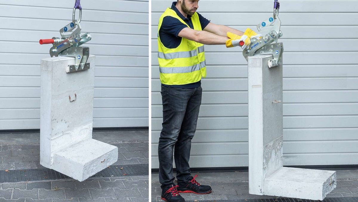 WEZ Grab for Angular Concrete Products Probst