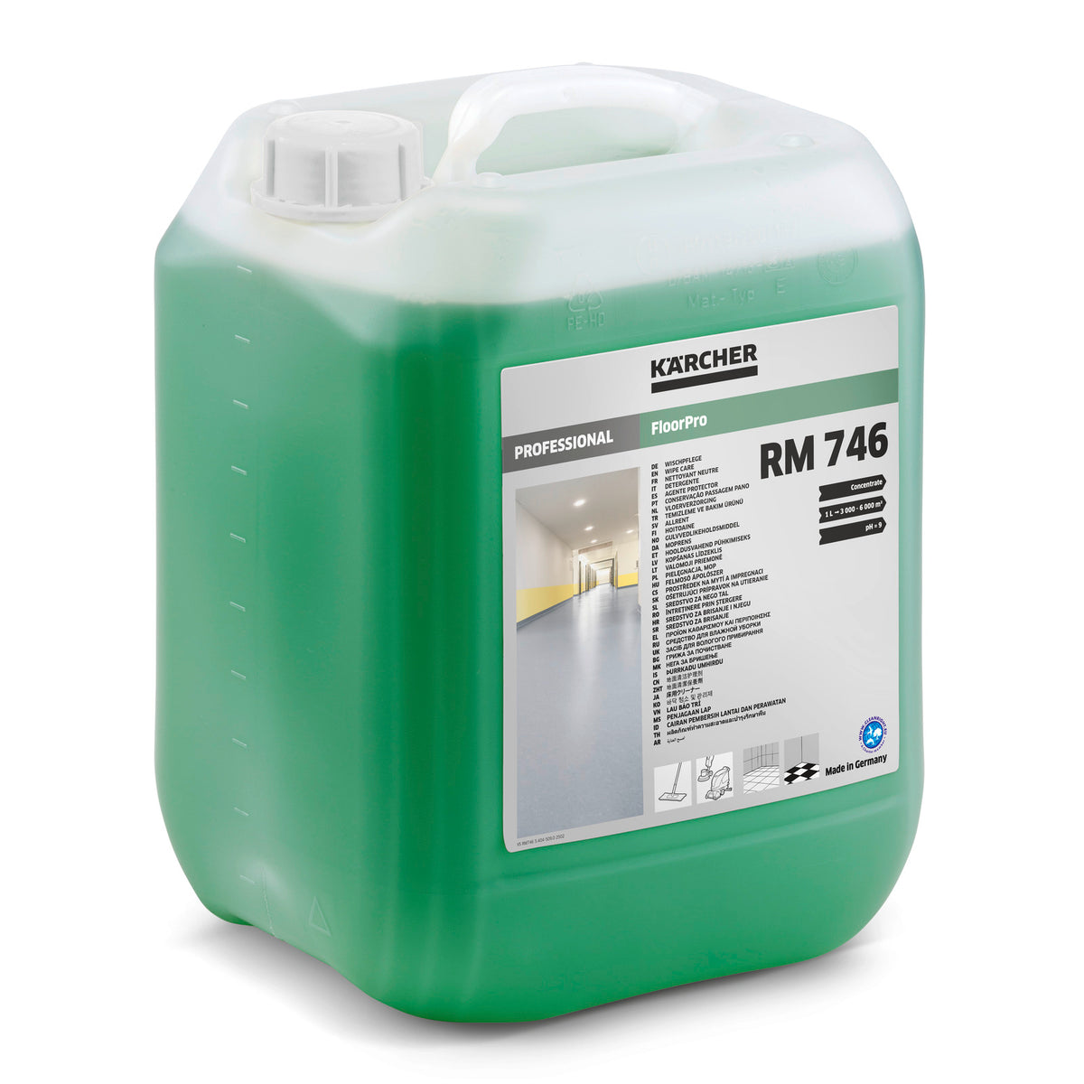 Detergente Wipe Care RM 746, 10l Kärcher