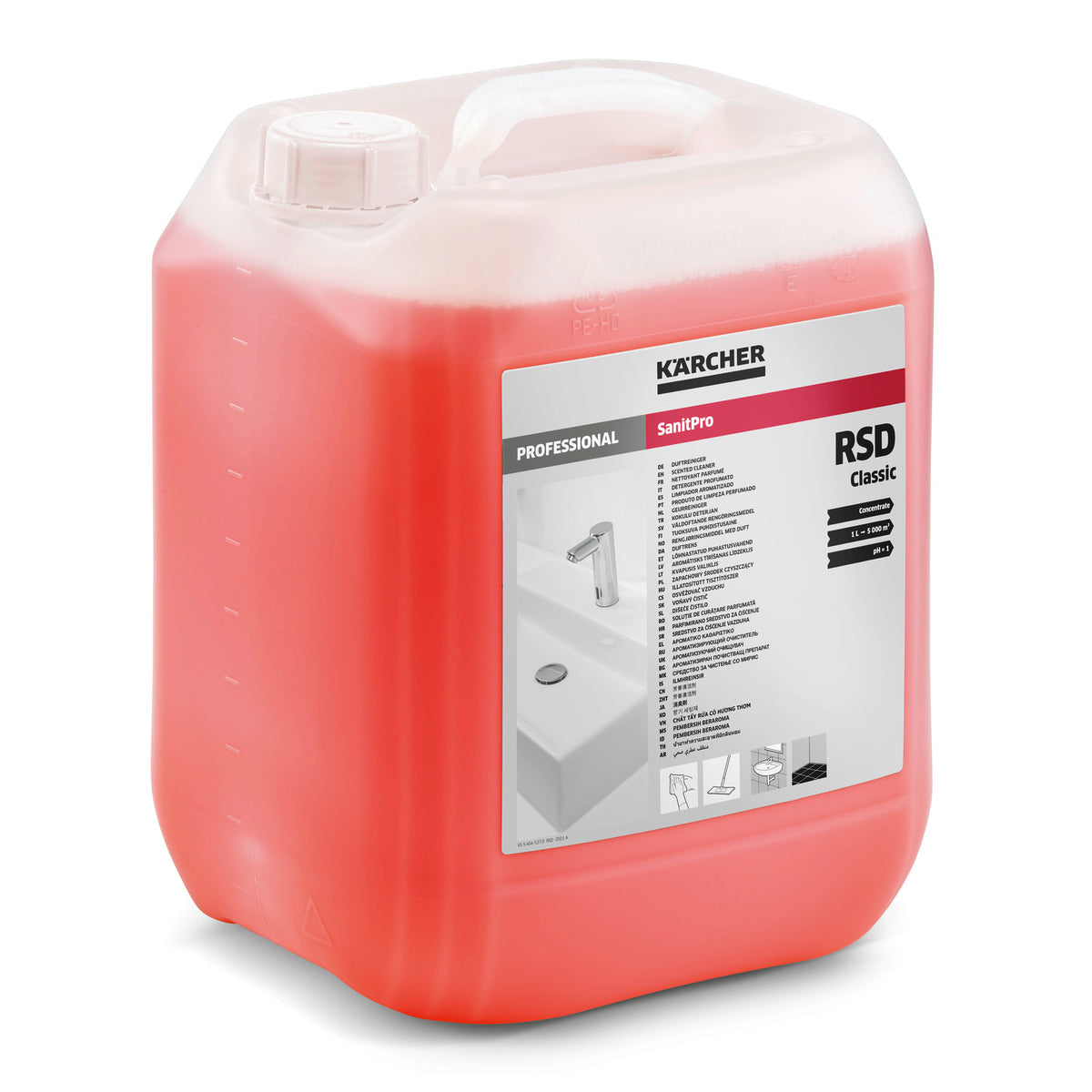 Detergente per sanitari profumato RSD Classic, 10l Kärcher