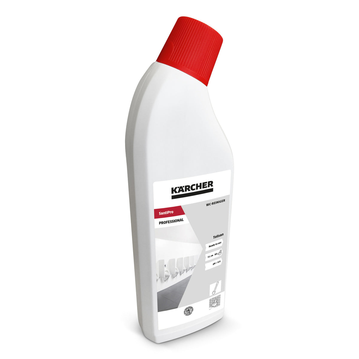 Detergente acido per il WC in gel, 750ml Kärcher