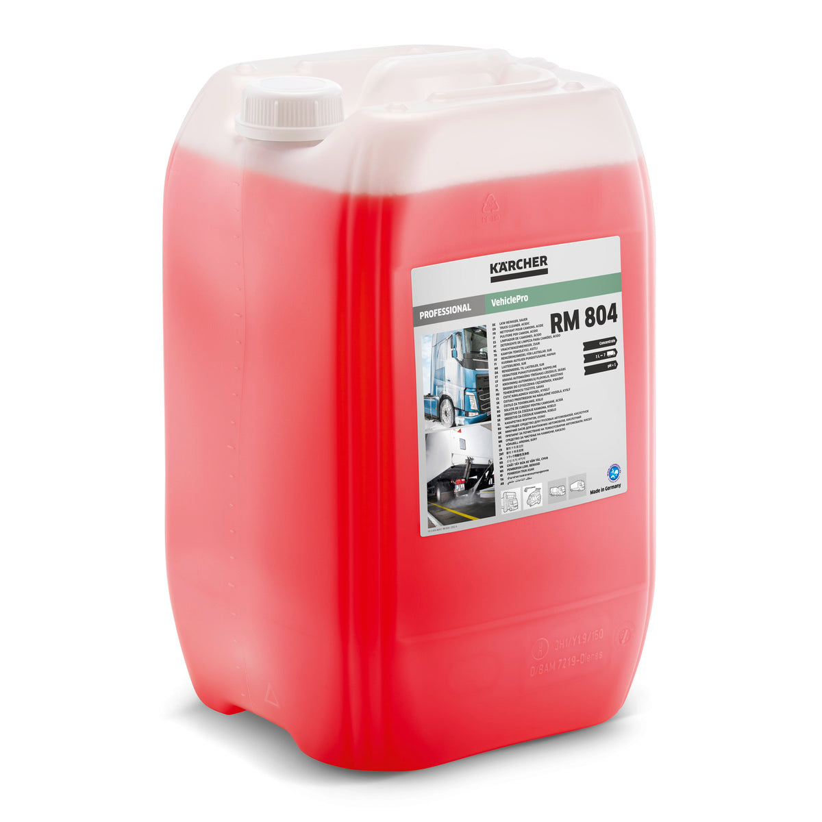 Detergente per camion VehiclePro RM 804 acido, 20l Kärcher
