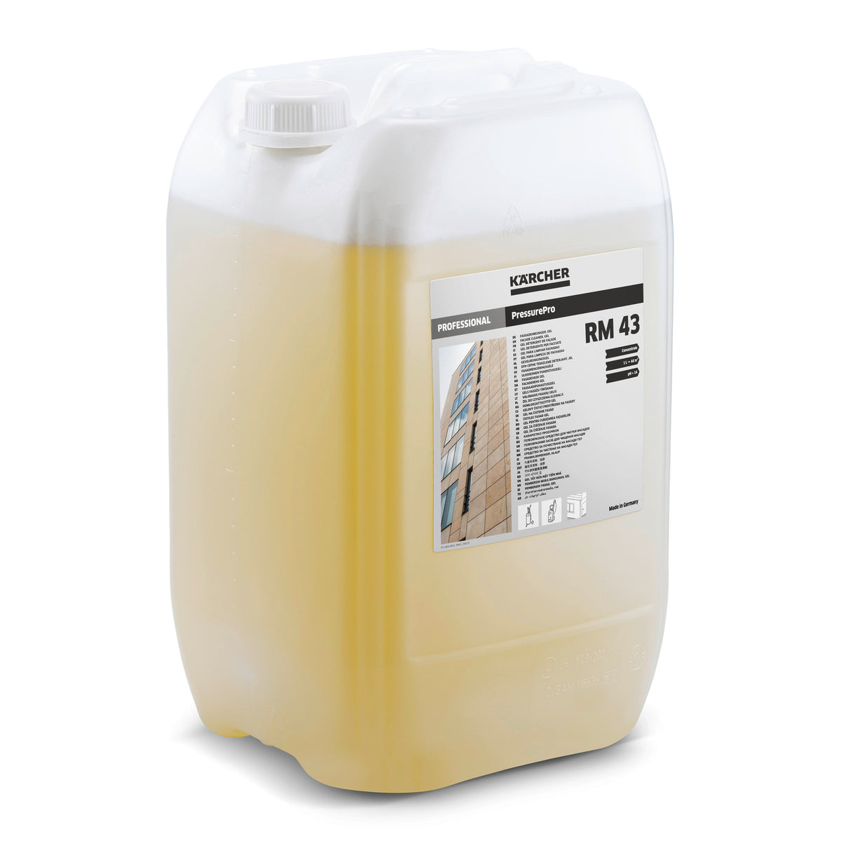 Detergente per facciate in gel RM 43, 20l Kärcher