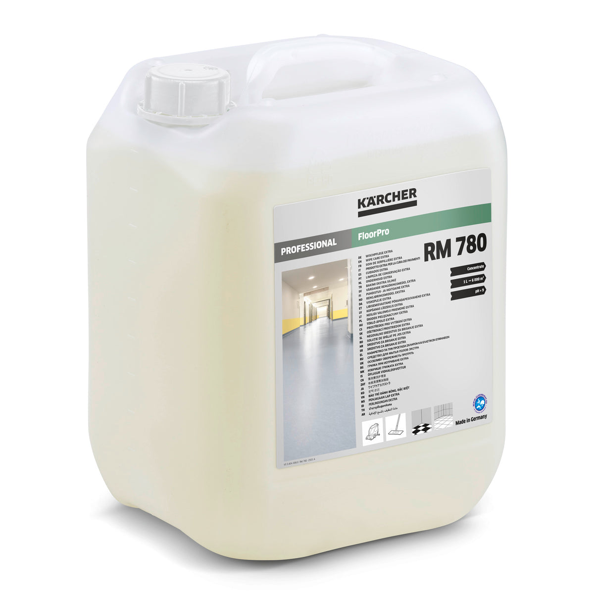 Detergente Wipe Care Extra RM 780 ASF, 10l Kärcher