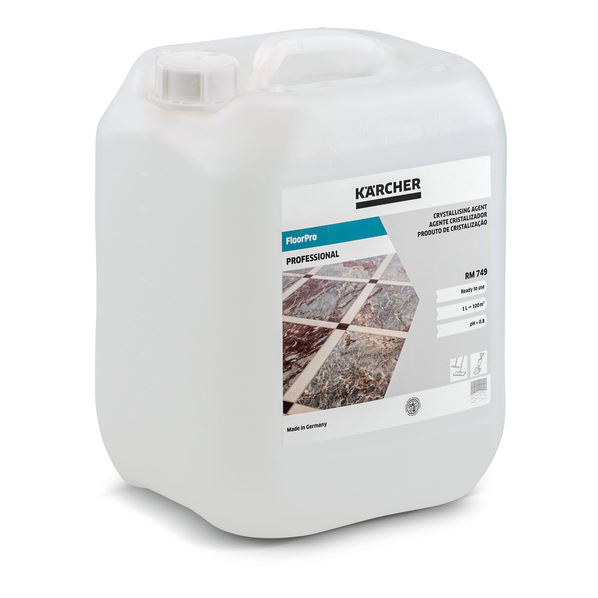 Detergente cristallizzante RM 749, 10l Kärcher
