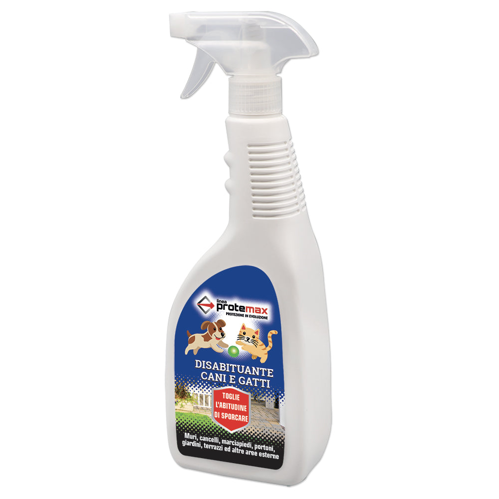Spray Disabituante Cani e Gatti Per Esterni 750ml | Protemax