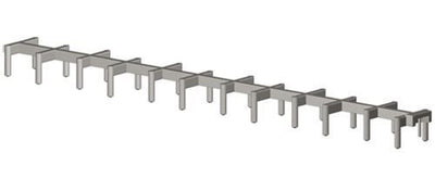 Distanziatore multipiede in Polietilene HD Grigio Progress Profiles