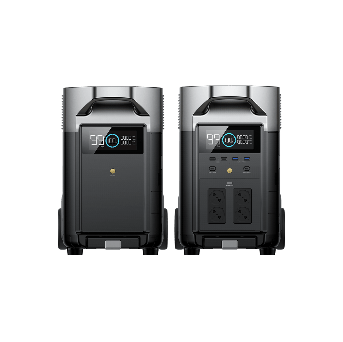 Kit power station DELTA Pro 3,6 kWh con batteria supplementare intelligente EcoFlow