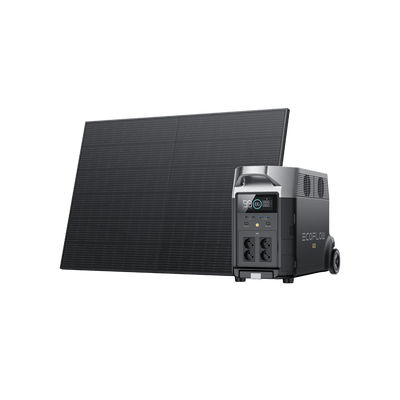 Generatore solare DELTA Pro con pannelli solari rigidi 400 W EcoFlow