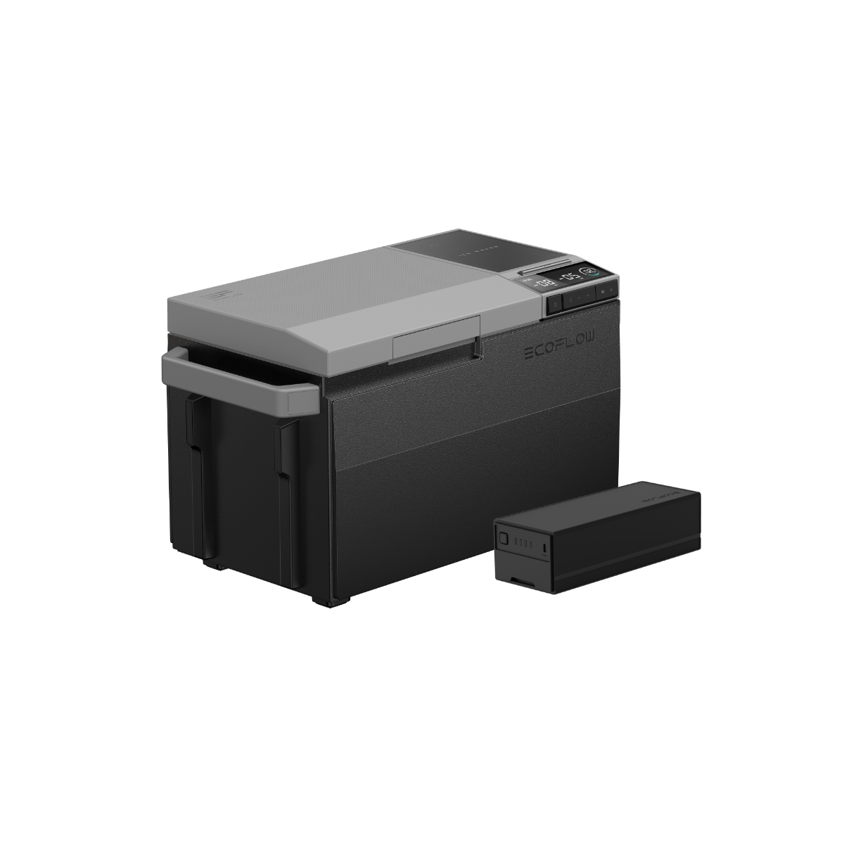 Frigorifero portatile con macchina del ghiaccio GLACIER 38 l e batteria plug-in EcoFlow