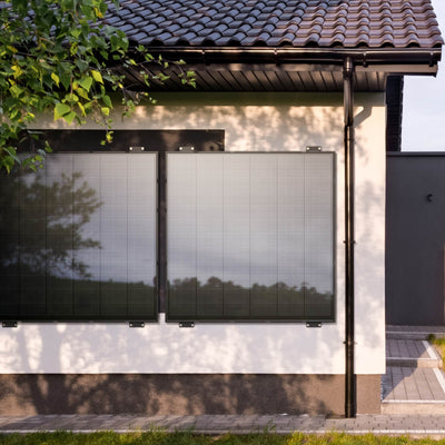 Kit fotovoltaico a facciata con microinverter 600 W e pannelli rigidi STREAM EcoFlow
