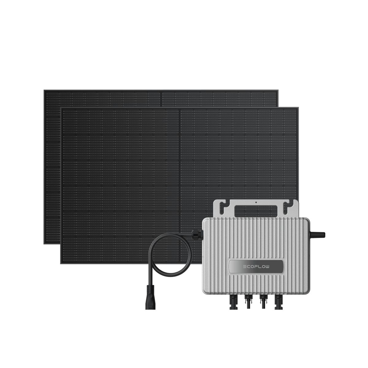 Kit fotovoltaico con microinverter 600 W e pannelli rigidi, con o senza staffe STREAM EcoFlow